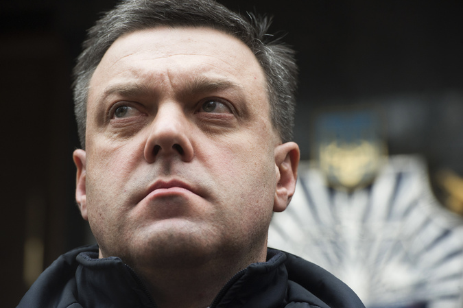 Лидер ВО "Свобода" сравнил свою организацию с боевой машиной, которая не боится грязи.