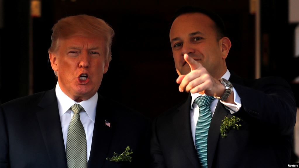 Дональд Трамп и Лео Вардкар в Белом доме.