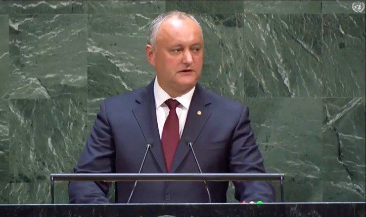 Президент Молдовы Игорь Додон.