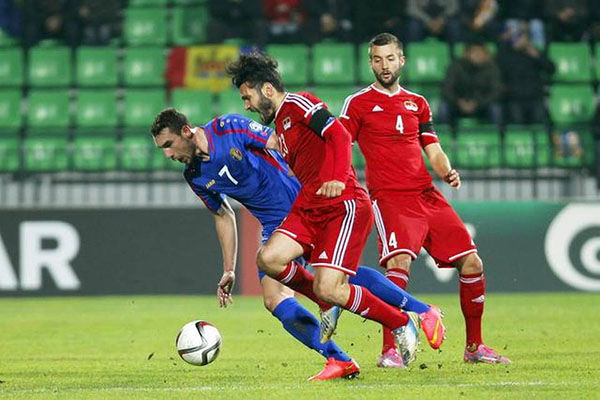 Dintre adversarele Moldovei în grupa G, cea mai bună poziţie este ocupată de Austria – locul 20.