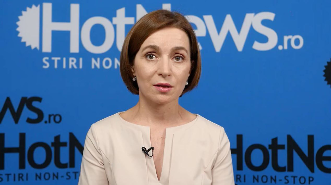 Президент Республики Молдова Майя Санду. 
