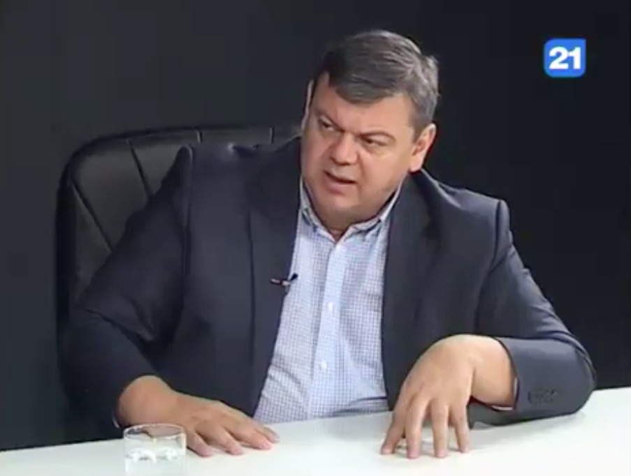 Политический комментатор Роман Михаеш.