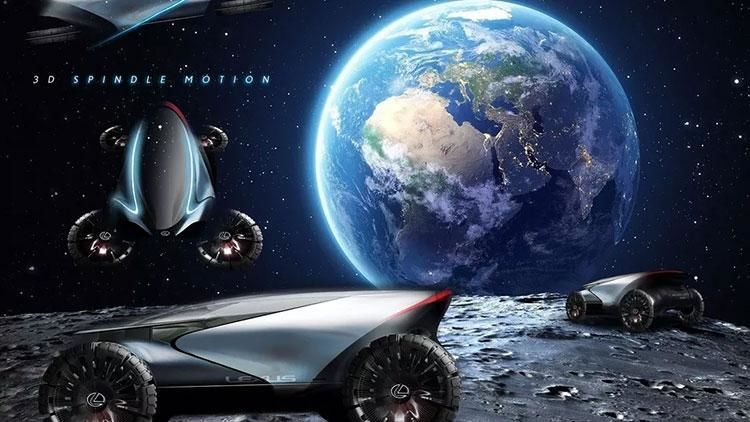 Lexus показал транспорт для Луны.