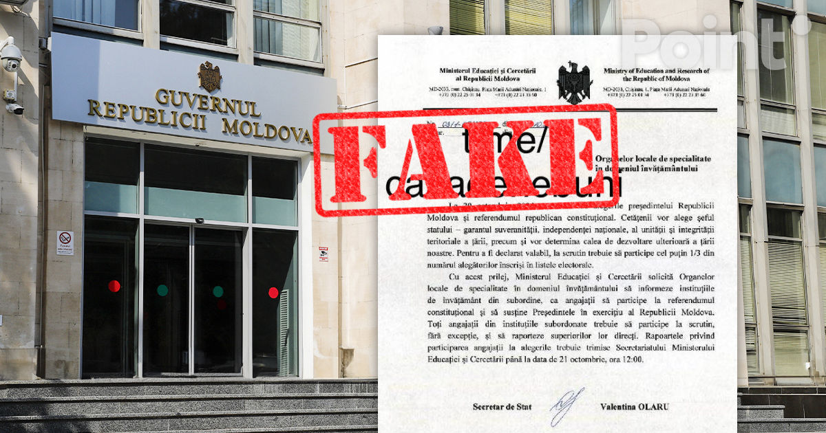 Ministerul Educației: Nu am îndemnat cetățenii să voteze pentru un anumit candidat.