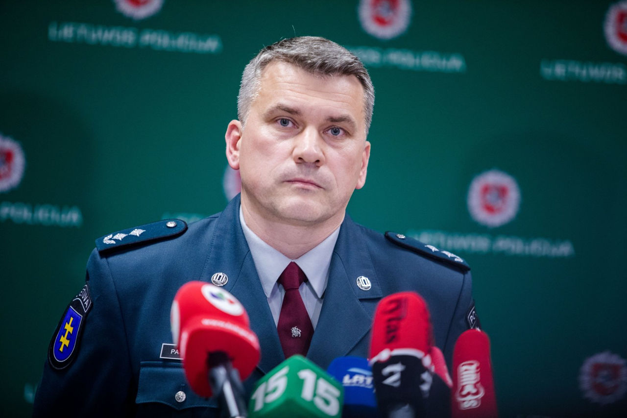 Заместитель генерального комиссара полиции Литвы Арунас Паулаускас.