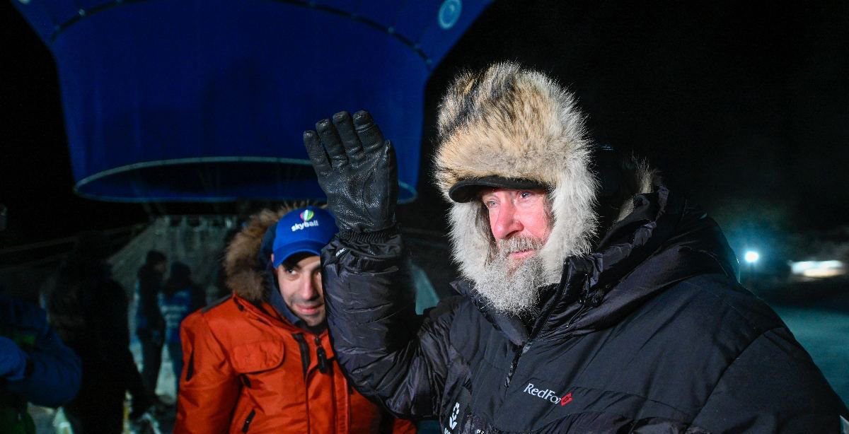 Федор Конюхов и Иван Меняйло пролетел на воздушном шар свыше 2 368 км