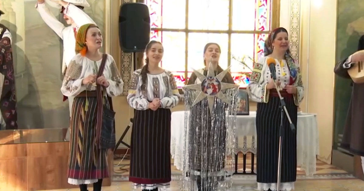 В Кишиневе прошел фестиваль рождественских колядок.