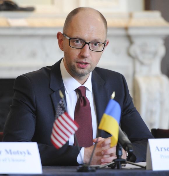 Премьер-министр Украины Арсений Яценюк.
