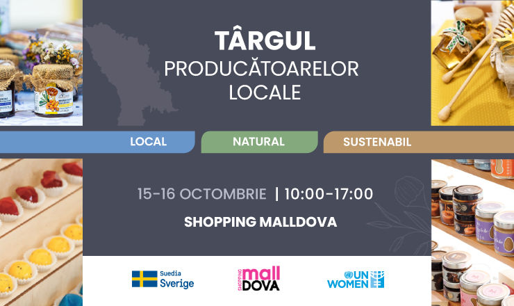 15-16 октября, начиная с 10:00, ждём Вас в Shopping MallDova.
