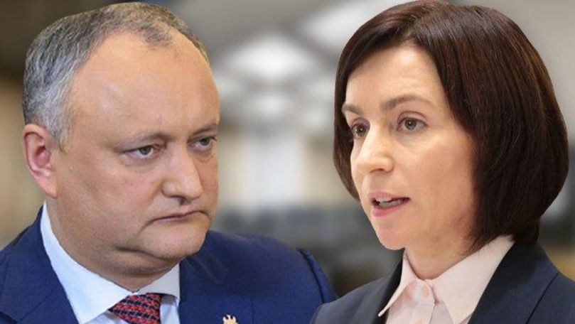 Штаб Додона о заявлениях Санду: Увидим, кто должен уйти из политики. Коллаж: Point.md.