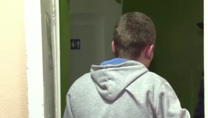 Un tânăr din Capitală care a fost escortat la Poliţie în urma unui scandal în familie. 