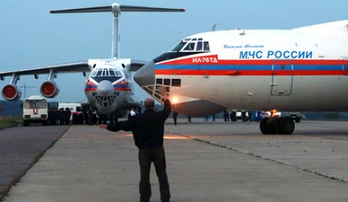 Самолетом МЧС России из Сирии в Москву доставлены почти 128 россиян и граждан стран СНГ. Фото: sport-express.ua