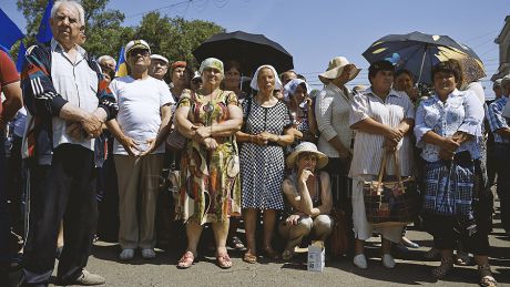 Акция протеста почти завершилась к 11 часам утра.