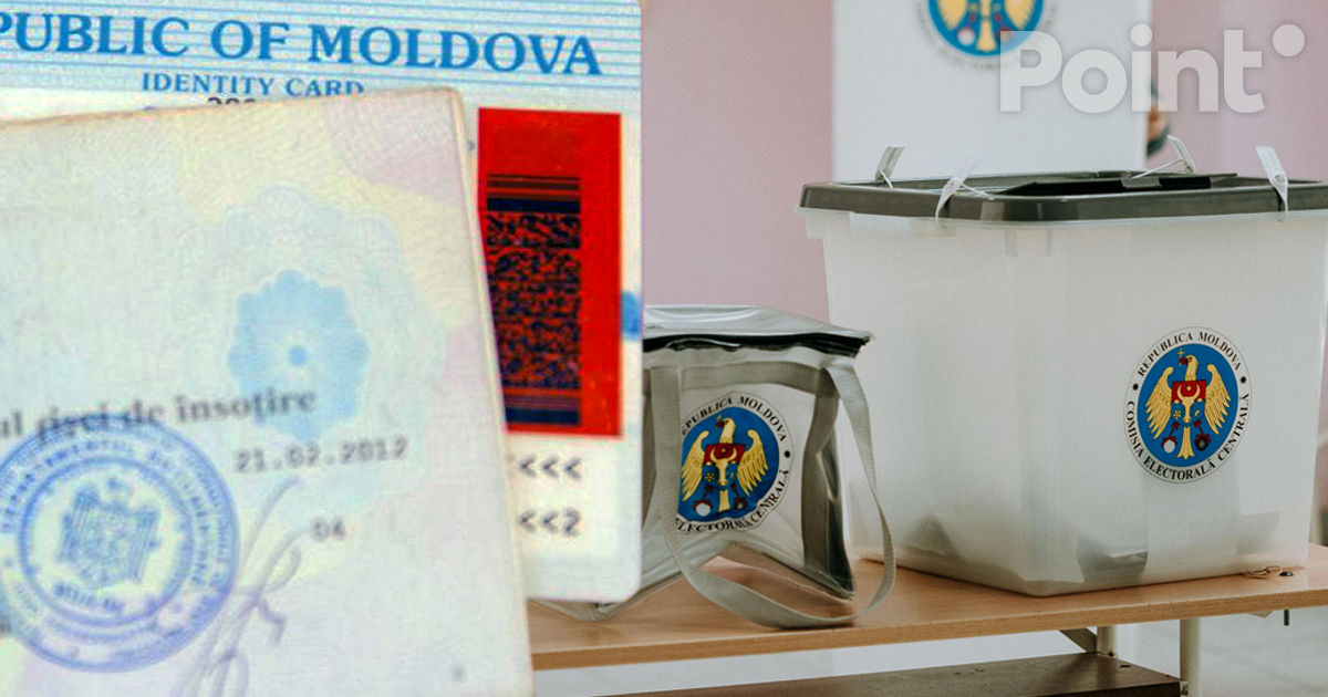 Cetăţenii Republicii Moldova se pot înscrie pentru a vota la locul lor de reşedinţă.