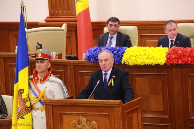Nicolae Timofti, salută votul cetățenilor acordat preponderent partidelor proeuropene la alegerile locale generale din 14 iunie 2015. Foto: ziarulnational.md