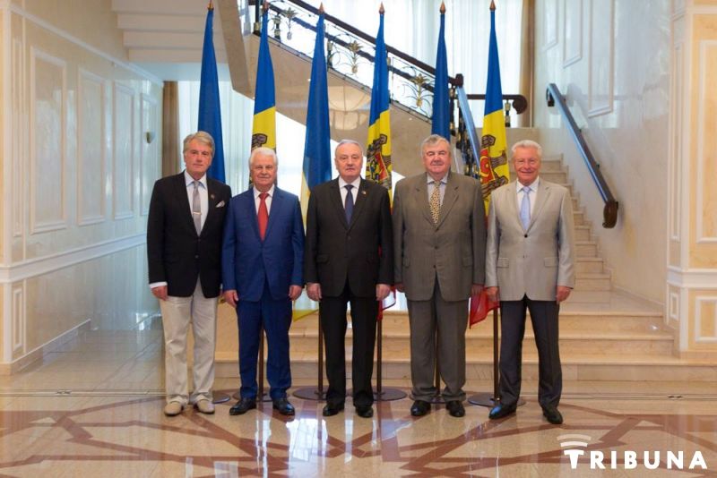 Высокие гости в президентуре.