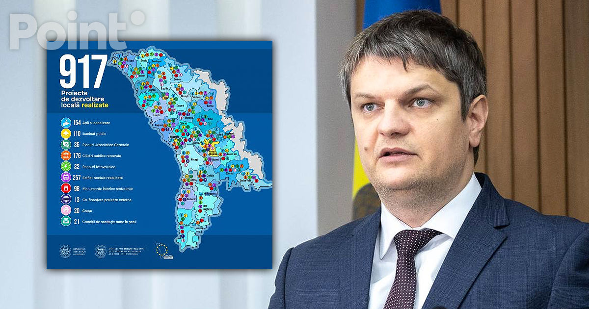 Spînu: Am investit mai mult ca niciodată în satele și orașele din țara noastră.