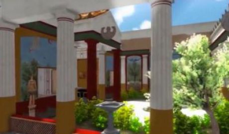 O casă de acum 2.000 de ani, din Pompei, a fost reconstruită folosind tehnologia 3D. Foto: livescience.com