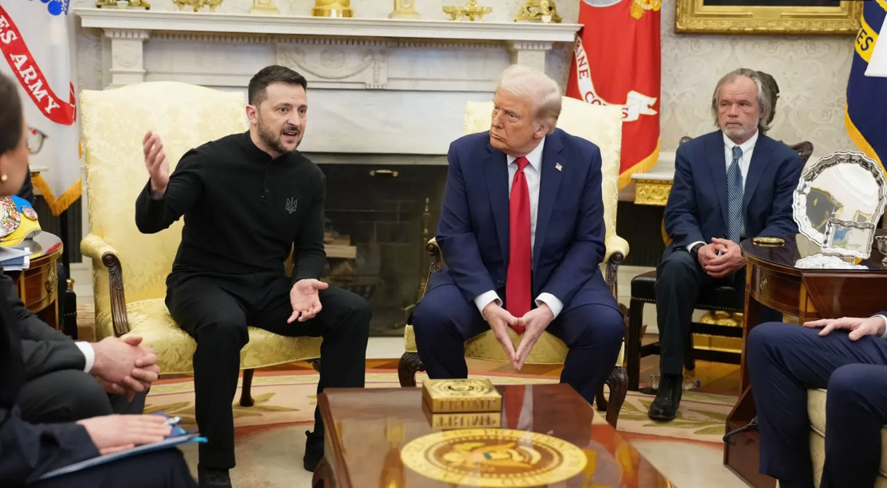 Casa Albă a declarat că Trump a mâncat prânzul pregătit pentru Zelenski.