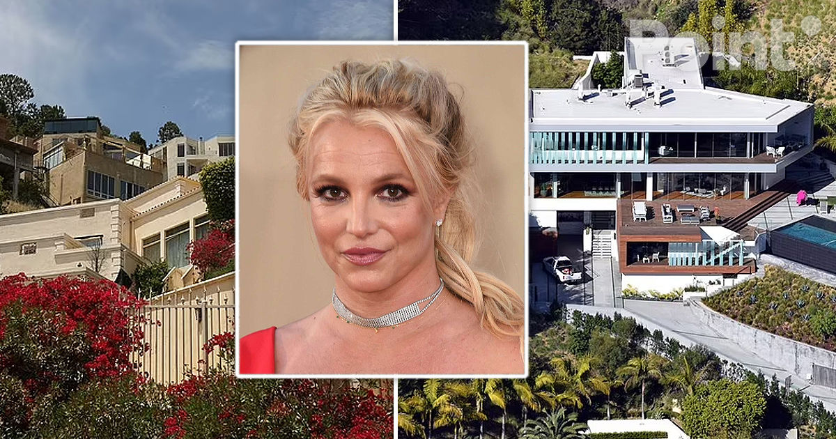 Casa „blestemată” a interpretei Britney Spears, scoasă la vânzare pentru 18 milioane de dolari.