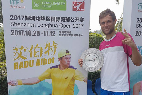 Radu Albot a câștigat turneul Challenger din Shenzhen