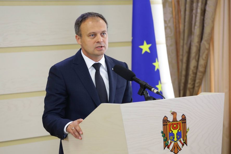 Председатель парламента Республики Молдова Андриан Канду. 
