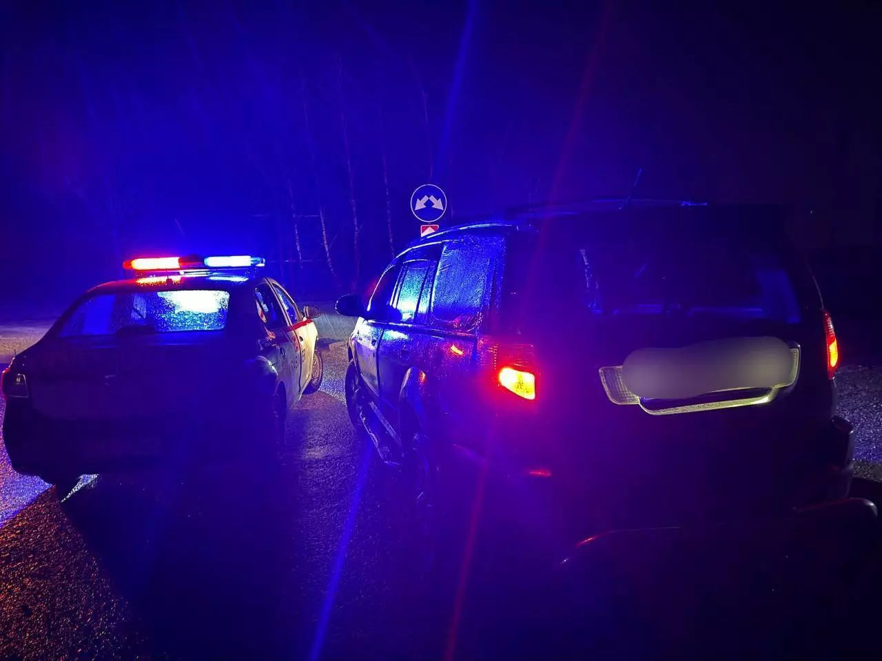 В Бельцах остановили пьяного водителя, петлявшего по улицам.