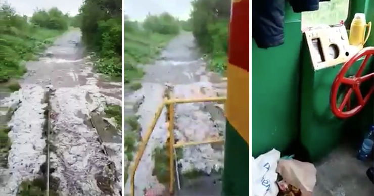 Поезда оказались заблокированными по дороге на Окницу. Коллаж Point.md.