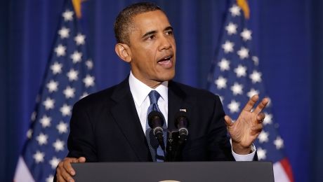 Barack Obama a spus pe cine va susţine la alegerile prezidenţiale din SUA. Foto: bucurestifm.ro