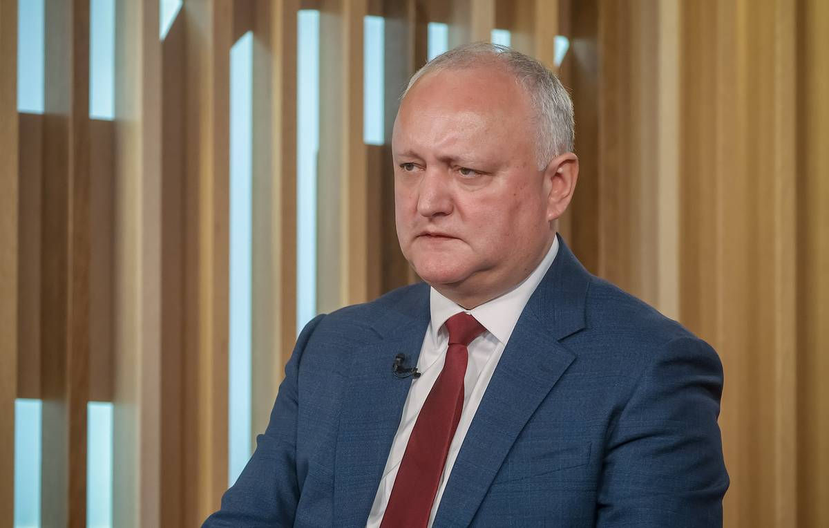 Додон: Необходимо срочно начать переговоры с Россией о закупке природного газа.