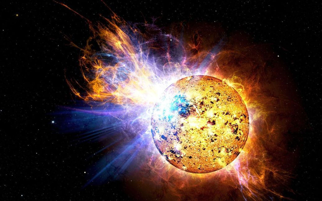 NASA опубликовало видеозапись вспышки X-класса на Солнце.
