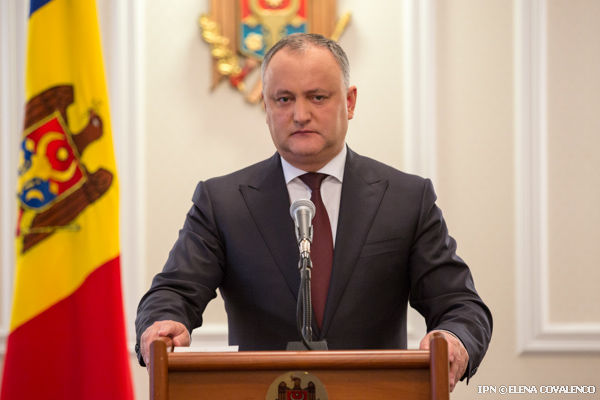 Президент Республики Молдова Игорь Додон.