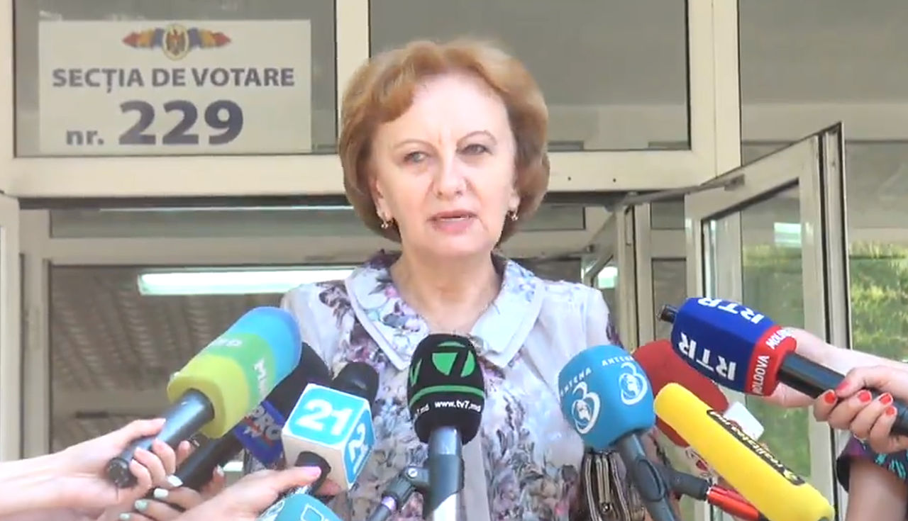 Гречаная проголосовала за "процветающий Кишинев".