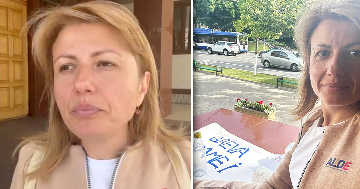 Арина Спэтару начала голодовку из-за бездействия властей в борьбе с коррупцией.