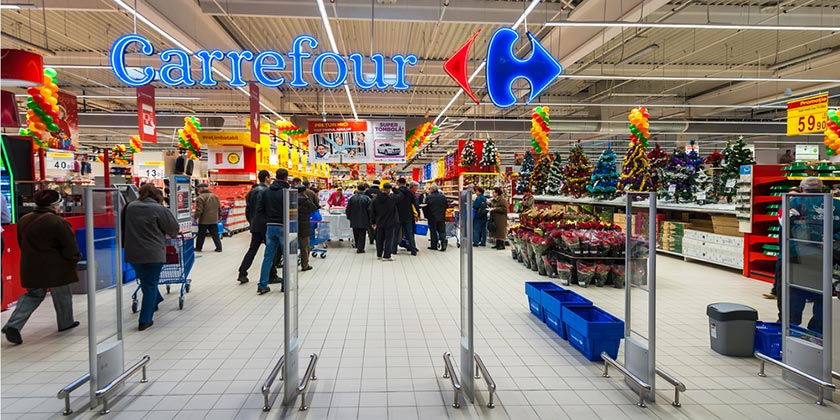 Во Франции резко подорожали продукты питания.