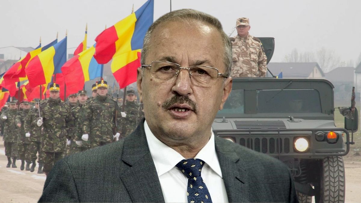 Министр национальной обороны Румынии Василе Дынку. 