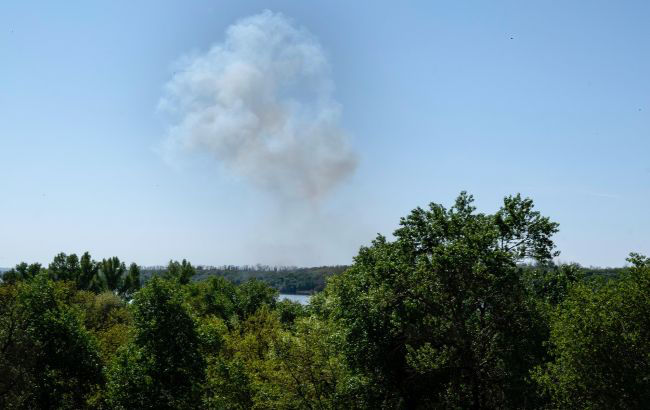 Ночью в Запорожье во время воздушной тревоги прогремели взрывы