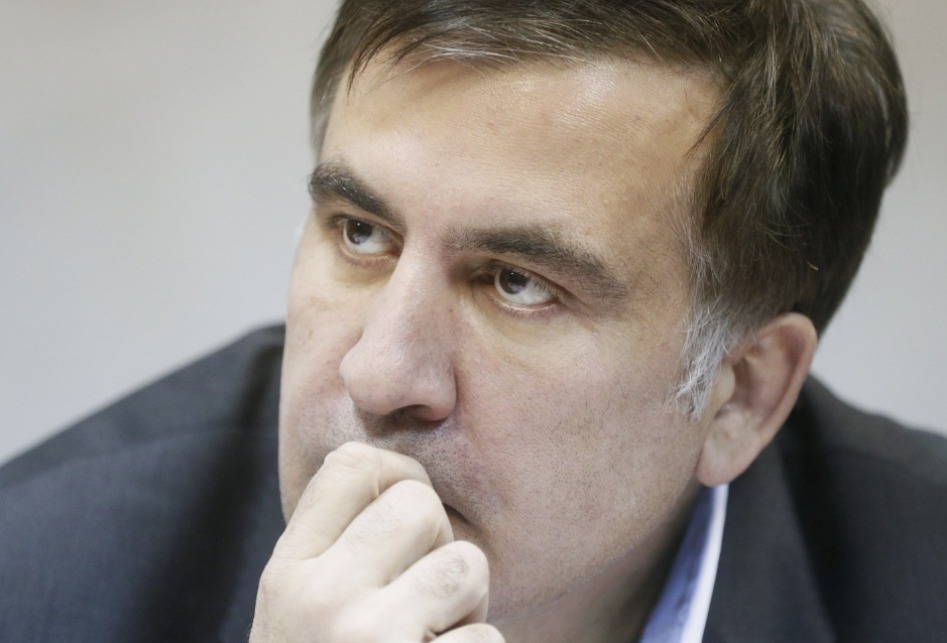Бывший губернатор Одесской области Михаил Саакашвили.