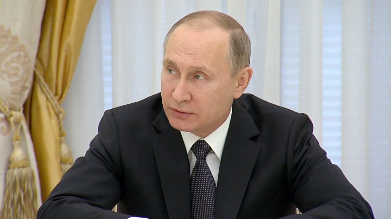 Președintele Rusiei, Vladimir Putin.
