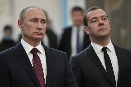 Опубликованы доходы Путина и Медведева.