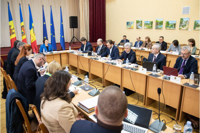 Заседание кабинета министров Республики Молдова.