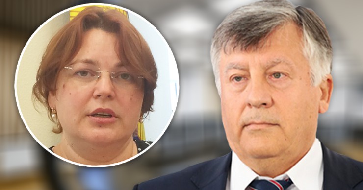 Дьяков о главе ВСП: Она страшно напугана, ждет, что к ней придут офицеры в масках. Коллаж: Point.md
