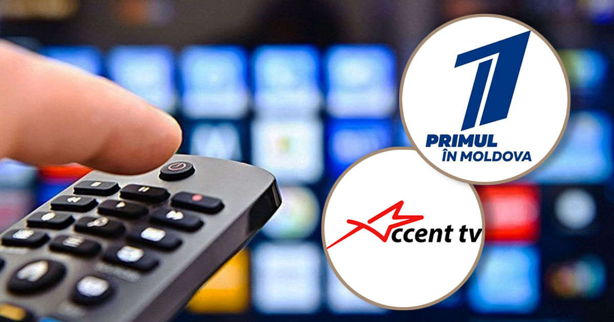 У каналов Primul în Moldova и Accent TV, связанных с Шором, новый владелец.