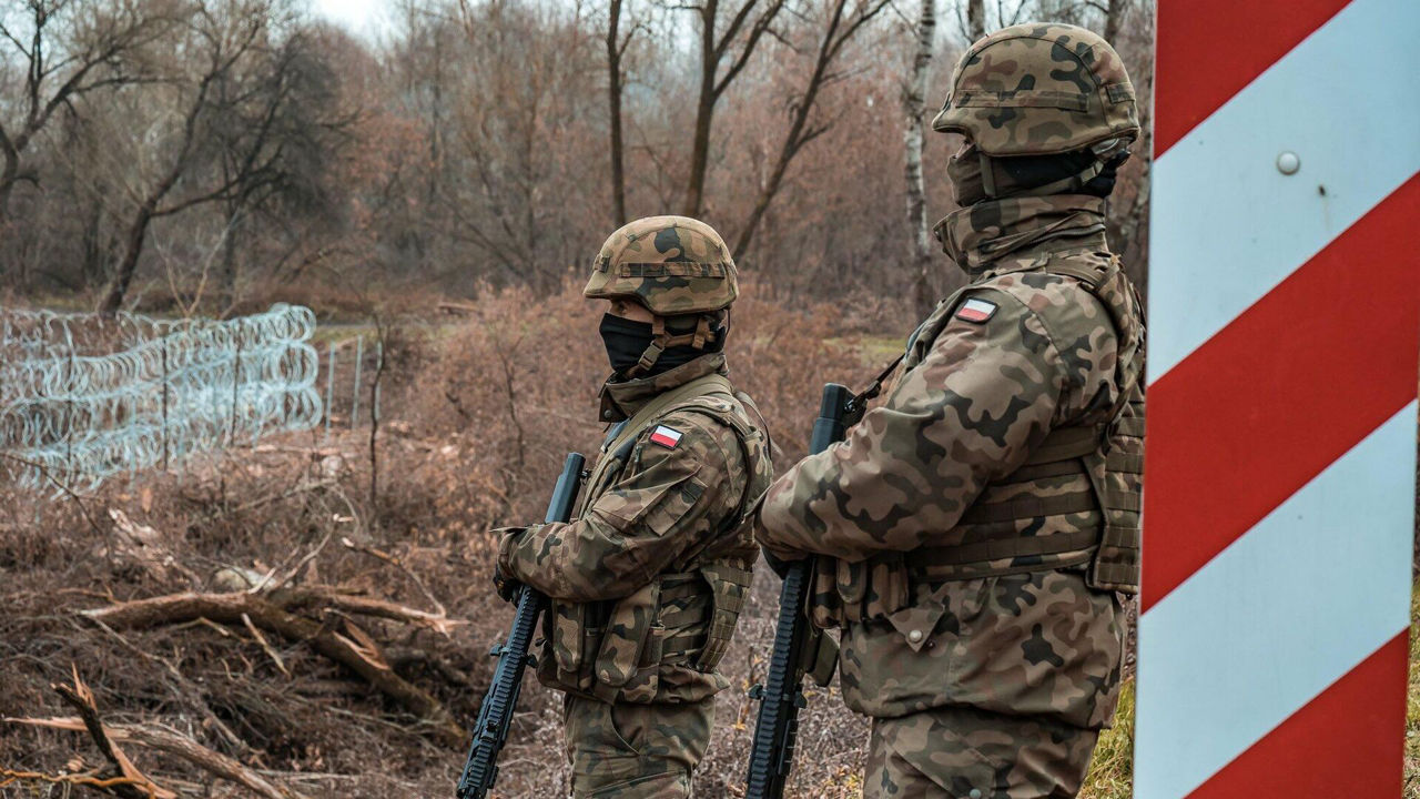 В Польше заявили о росте числа нелегалов на границе с Белоруссией.