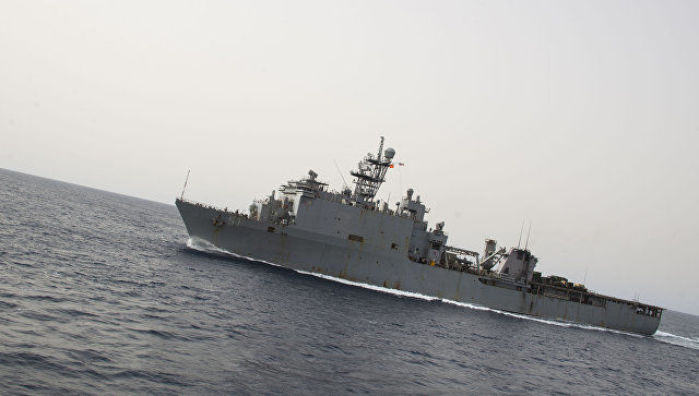 В Черное море вошел американский десантный корабль. Фото: U.S. Naval Forces Europe