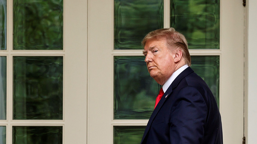 Трамп впервые прокомментировал протесты в Белоруссии.