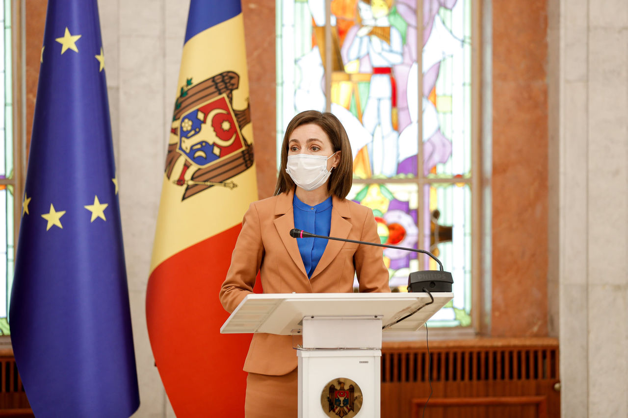 Президент Молдовы Майя Санду.