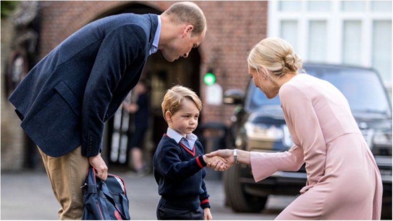 Măsurile de securitate la şcoala londoneză unde învaţă George vor fi revizuite. Foto: Getty Images