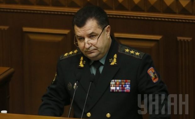 Министр обороны Украины Степан Полторак.