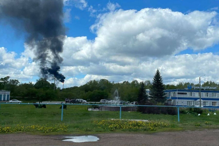 Топливную базу в Ростовской области атаковали беспилотники.